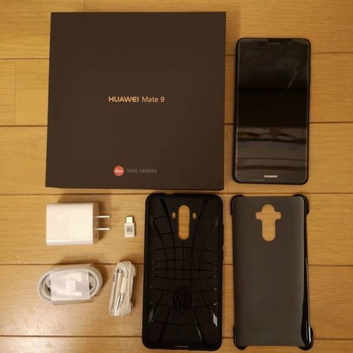 Huawei mate9 ブラック SIMフリー 64GB　スマホ