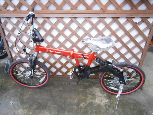 ★ほぼ新品（新古品） ランボルギーニ 折り畳み自転車 6段変速★