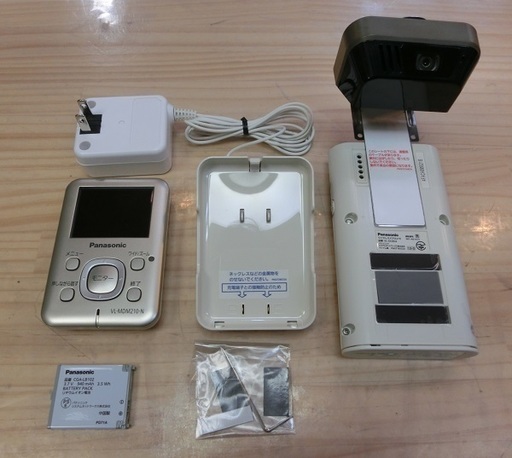 【販売終了しました。ありがとうございます。】Panasonic　ワイヤレスドアモニター　VL-MDM210　中古品　簡単設置・工事不要！！