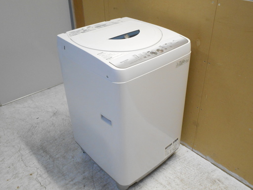 シャープ　全自動洗濯機　ES-FG45L『良品中古、小傷あり』【リサイクルショップサルフ】