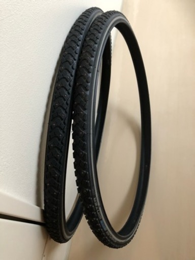 クロスバイク等に スパイクタイヤ700×30C 2本セット