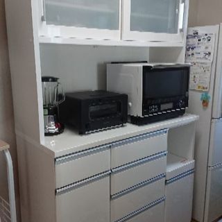 交渉中】最終値下げ キッチンボード【食器棚】 ニトリ 【引取限定】