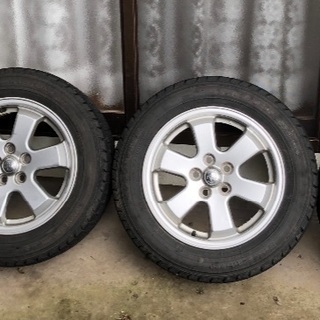 プリウス20型等に純正アルミホイール スタッドレスタイヤセット、ナットサービス