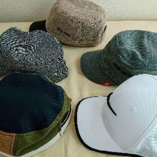 帽子 キャップ 5つセット ナイキ チェルシーニューヨーク むっくん兄 福島のその他の中古 古着あげます 譲ります ジモティーで不用品の処分