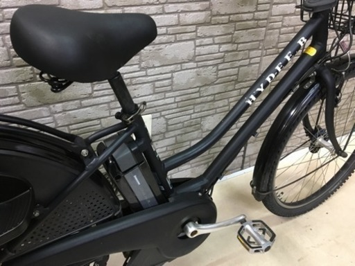 東京23区配達無料  新基準  BS ブリジストン HYDEE-B  6Ah リチウム 電動自転車 チャイルドシート新品付き