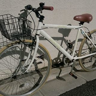 クロスバイク 26インチ 自転車 シマノ製6段ギア