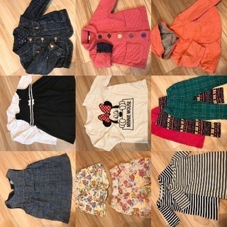 【2/23まで】ベビー服まとめ　双子　118枚　80cm 90cm 95cm 双子女児80〜90 40セット以上
