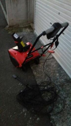 電動除雪機スノーエレファントDX