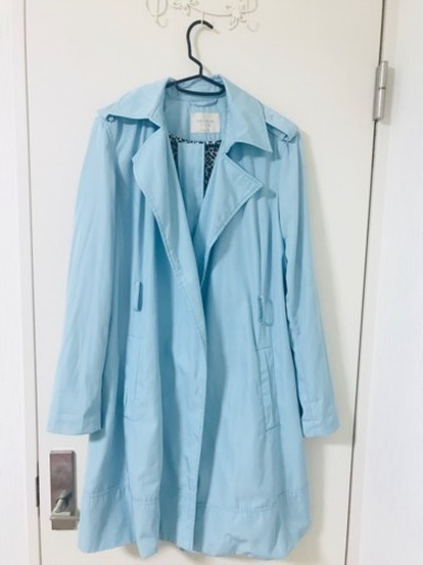 Zara ザラ レディース 水色 コート Sunnie 大垣のコート レディース の中古 古着あげます 譲ります ジモティーで不用品の処分