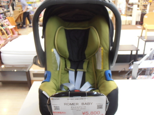 安心の保証付！メンテナンス済み！romer baby「safe plus2」チャイルドシートです！！