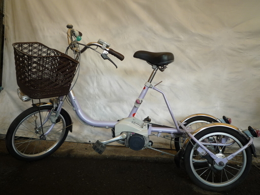 適正価格！中古電動アシスト自転車　近隣配送費込　パナソニック　kaloyaka lite EB 　三輪　 PA022710TRI