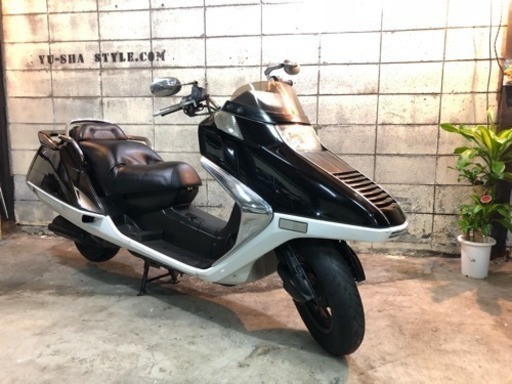 フュージョンSE 実働！ セル1発！ シート新品張替え！ バッテリー プラグ新品！