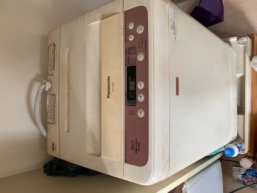 洗濯機と冷蔵庫　Panasonic NA-F50B6C/Panasonic NR-B145W
