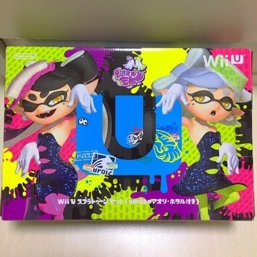 値下げ！ Wii U スプラトゥーン内蔵 32GB クリアファイル付き♪