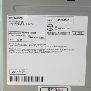 特価！！2018年KENWOOD彩速カーナビ　キズなし！美品！！