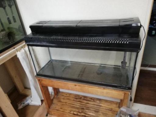 【配達可能】90cmワイド水槽セット　バラ売り可能