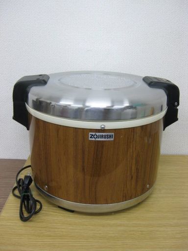 象印 ZOJIRUSHI 業務用 電子ジャー THA-C60A-MK 6.0L(3.3升) 木目 2012年製 保温ジャー 保温器