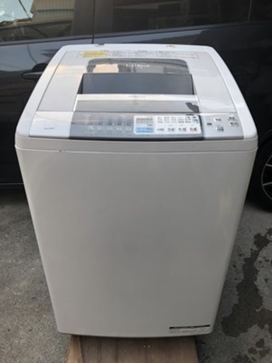 ★日立 8kg洗濯乾燥機 ビートウォッシュ BW-D8MV 2012年製【動作良好】近隣のみ配送可★