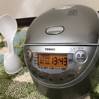 【5年保証付き】東芝 IHジャー炊飯器（3.5合炊き）　シルバー...