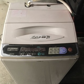 SANYO水道代一円で出来る洗濯機