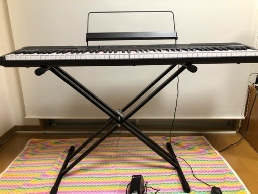 Alesis 88鍵盤 電子ピアノとスタンド