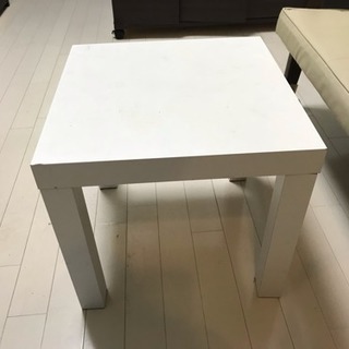 ミニテーブル ホワイト