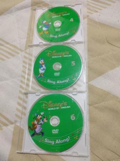 DWE ディズニー英語　シングアロング Sing Along DVD 456