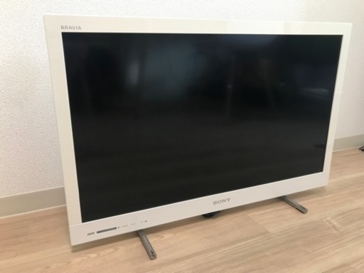 SONY 32V型 HDD内蔵 液晶テレビ ホワイト(録画データおまけ付)