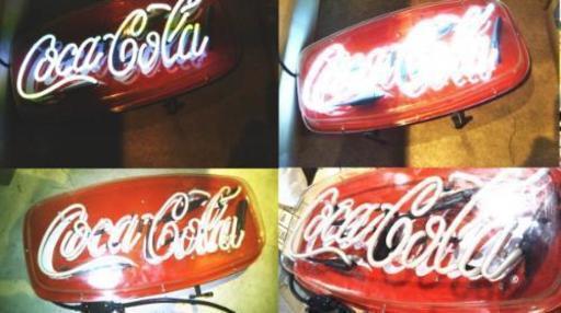 ネオンサイン「CocaCola」コカコーラ