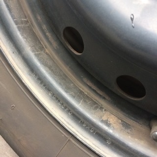 【商談中】ブリジストン スタッドレスタイヤ➕スチールホイール