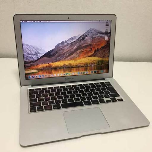 【M5660】★極 高速SSD搭載★ サポート充実 初心者OK アップル A1369 Apple MacBook Air 1.7Hz 4GB 64GB 無線 Office2016 photoshop ノート パソコン
