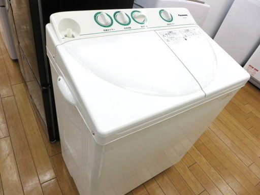 【トレファク鶴ヶ島店】6ヶ月の動作保証付！2012年製二層式洗濯機！