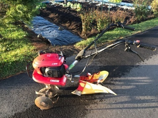 ホンダ こまめF220 耕運機 畝立て機と移動用尾輪セット！