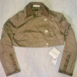 新品 sujet スジェ♪ヒロココシノ ショートジャケット M