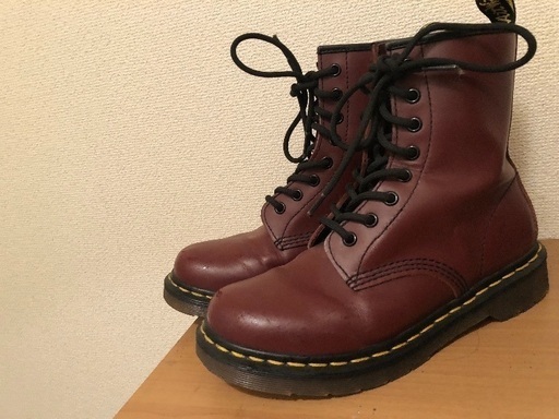 Dr.Martin 27cm チェリーレッド 美中古