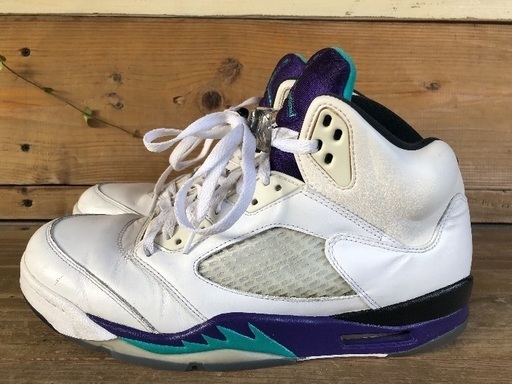 NIKE AIR JORDAN5 グレープ 27.5cm