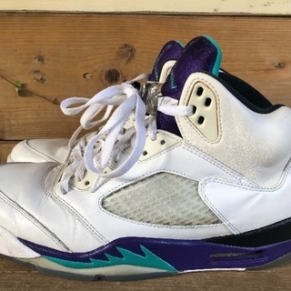 NIKE AIR JORDAN5 グレープ 27.5cm