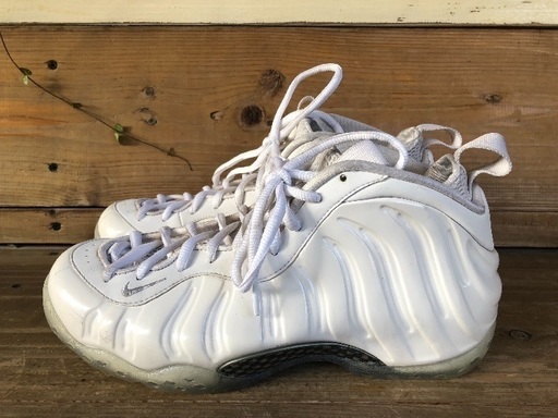 AIR FOAMPOSITE ONE WHEAT 26cm “White out”美品