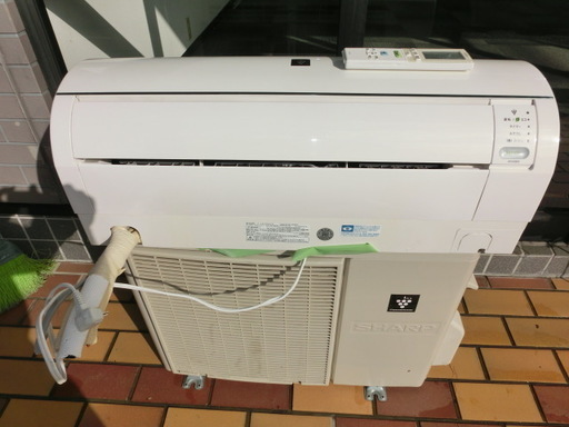 ★ＳＨＡＲＰ　4.0Kw  ルームエアコン  AY-D40EX-W  単相100V プラズマクラスター 冷房～17畳