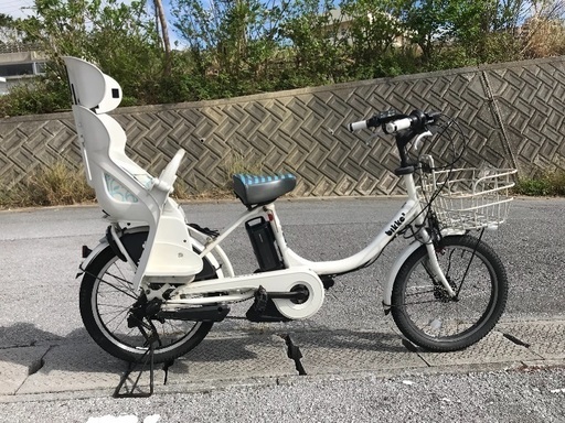 ビッケ bikke2e 電動自転車 3人乗り対応 後部チャイルドシート付き