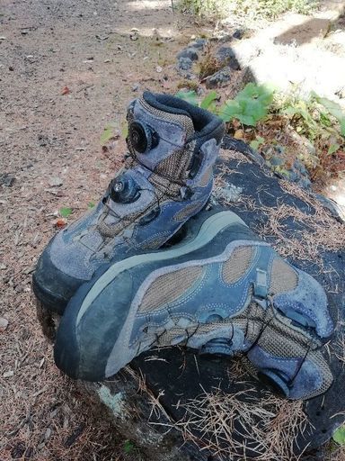 モンベルレディース登山靴24 0中古品 ゆつき 新前橋の靴 アウトドアシューズ の中古あげます 譲ります ジモティーで不用品の処分