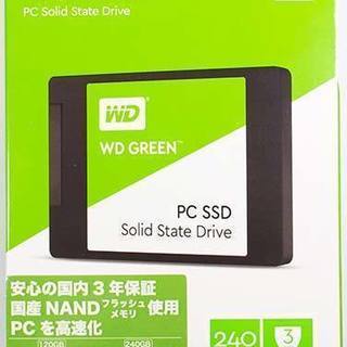 値下 中古 SSD WD GREEN 240GB 5500円 手渡し可