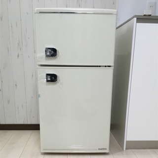 お取引中 2018年製 新品 エスキュービズム 85L2ドア冷蔵...