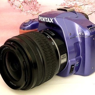 多彩な機能&軽量で簡単操作☆動画も可能☆パープル×ピンク 