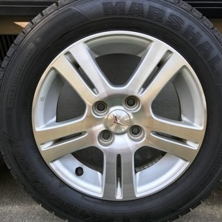 純正ホイール/冬タイヤ 4本セット 175/65R 14
