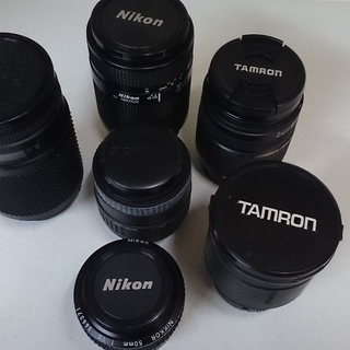 Nikon(ニコン）・TOKINA(トキナー）・TAMRON（タムロン）・SIGMA（シグマ）一眼レンズまとめて　USED品