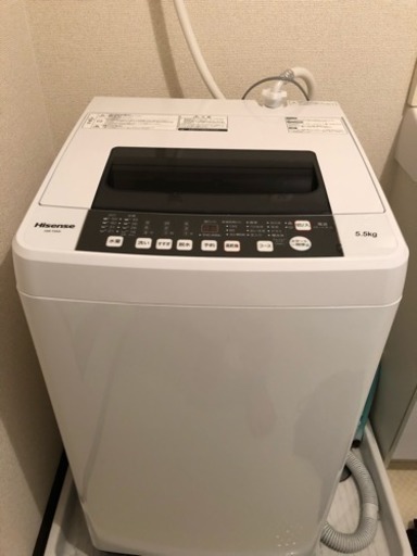 Hisense 2016年製造 洗濯機5.5㎏