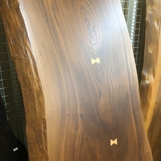 ケヤキ 天然木 ダイニングテーブル