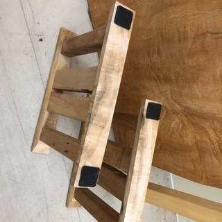 トチ 天然木テーブル