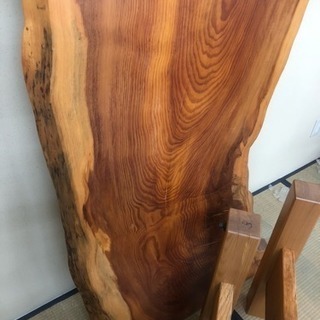 桧 天然木ダイニングテーブル